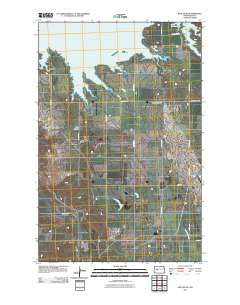 Beulah NE North Dakota Historical topographic map, 1:24000 scale, 7.5 X 7.5 Minute, Year 2011