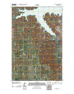 Beulah NW North Dakota Historical topographic map, 1:24000 scale, 7.5 X 7.5 Minute, Year 2011