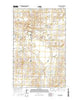 Big Meadow North Dakota Current topographic map, 1:24000 scale, 7.5 X 7.5 Minute, Year 2014