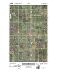 Billings Lake North Dakota Historical topographic map, 1:24000 scale, 7.5 X 7.5 Minute, Year 2011
