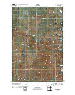 Binford NW North Dakota Historical topographic map, 1:24000 scale, 7.5 X 7.5 Minute, Year 2011