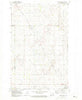 Bisbee North North Dakota Historical topographic map, 1:24000 scale, 7.5 X 7.5 Minute, Year 1971