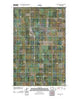 Bisbee North North Dakota Historical topographic map, 1:24000 scale, 7.5 X 7.5 Minute, Year 2011
