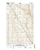 Bisbee North North Dakota Current topographic map, 1:24000 scale, 7.5 X 7.5 Minute, Year 2014
