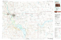 Bismarck North Dakota Historical topographic map, 1:100000 scale, 30 X 60 Minute, Year 1979