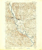 Bismarck North Dakota Historical topographic map, 1:125000 scale, 30 X 30 Minute, Year 1907