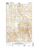 Bitter Lake North Dakota Current topographic map, 1:24000 scale, 7.5 X 7.5 Minute, Year 2014