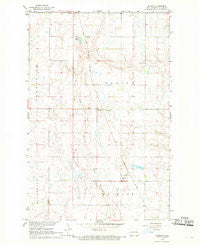Blabon North Dakota Historical topographic map, 1:24000 scale, 7.5 X 7.5 Minute, Year 1967
