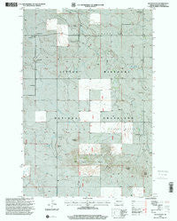 Black Butte North Dakota Historical topographic map, 1:24000 scale, 7.5 X 7.5 Minute, Year 1997