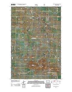 Black Butte North Dakota Historical topographic map, 1:24000 scale, 7.5 X 7.5 Minute, Year 2011
