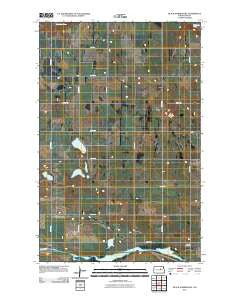 Black Hammer Hill North Dakota Historical topographic map, 1:24000 scale, 7.5 X 7.5 Minute, Year 2011
