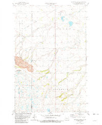 Blacktail Coulee North Dakota Historical topographic map, 1:24000 scale, 7.5 X 7.5 Minute, Year 1981
