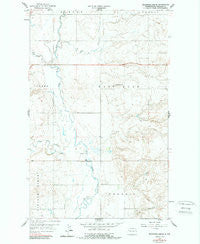 Blacktail Lake SE North Dakota Historical topographic map, 1:24000 scale, 7.5 X 7.5 Minute, Year 1959