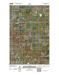 Blacktail Coulee North Dakota Historical topographic map, 1:24000 scale, 7.5 X 7.5 Minute, Year 2011