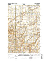 Blacktail Coulee North Dakota Current topographic map, 1:24000 scale, 7.5 X 7.5 Minute, Year 2014
