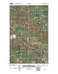 Blacktail Lake North Dakota Historical topographic map, 1:24000 scale, 7.5 X 7.5 Minute, Year 2011