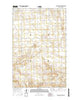 Blackwater Lake NW North Dakota Current topographic map, 1:24000 scale, 7.5 X 7.5 Minute, Year 2014