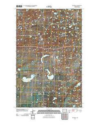 Blaisdell North Dakota Historical topographic map, 1:24000 scale, 7.5 X 7.5 Minute, Year 2011