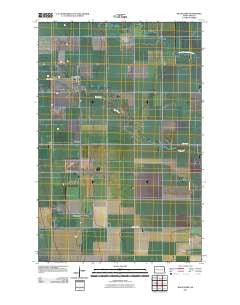 Blanchard North Dakota Historical topographic map, 1:24000 scale, 7.5 X 7.5 Minute, Year 2011