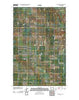 Bonetraill SE North Dakota Historical topographic map, 1:24000 scale, 7.5 X 7.5 Minute, Year 2011
