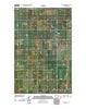 Bonetraill SW North Dakota Historical topographic map, 1:24000 scale, 7.5 X 7.5 Minute, Year 2011