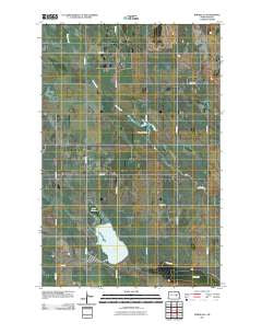 Bordulac North Dakota Historical topographic map, 1:24000 scale, 7.5 X 7.5 Minute, Year 2011