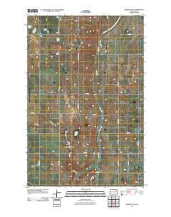 Bordulac NE North Dakota Historical topographic map, 1:24000 scale, 7.5 X 7.5 Minute, Year 2011