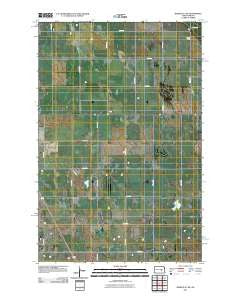Bordulac SW North Dakota Historical topographic map, 1:24000 scale, 7.5 X 7.5 Minute, Year 2011