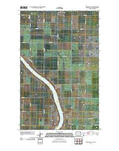 Bowbells NE North Dakota Historical topographic map, 1:24000 scale, 7.5 X 7.5 Minute, Year 2011