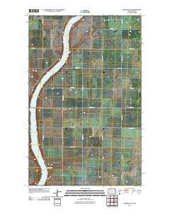 Bowbells SE North Dakota Historical topographic map, 1:24000 scale, 7.5 X 7.5 Minute, Year 2011