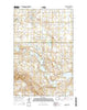 Bowdon SE North Dakota Current topographic map, 1:24000 scale, 7.5 X 7.5 Minute, Year 2014