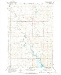 Bowman SE North Dakota Historical topographic map, 1:24000 scale, 7.5 X 7.5 Minute, Year 1973