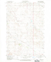 Bowman SW North Dakota Historical topographic map, 1:24000 scale, 7.5 X 7.5 Minute, Year 1968