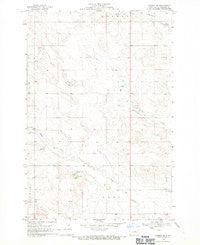 Bowman SW North Dakota Historical topographic map, 1:24000 scale, 7.5 X 7.5 Minute, Year 1968