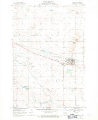 Bowman North Dakota Historical topographic map, 1:24000 scale, 7.5 X 7.5 Minute, Year 1968