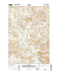 Bowman SE North Dakota Current topographic map, 1:24000 scale, 7.5 X 7.5 Minute, Year 2014
