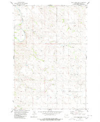 Boyce Creek West North Dakota Historical topographic map, 1:24000 scale, 7.5 X 7.5 Minute, Year 1980