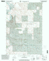 Boyce Creek West North Dakota Historical topographic map, 1:24000 scale, 7.5 X 7.5 Minute, Year 1997