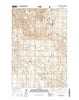 Boyce Creek East North Dakota Current topographic map, 1:24000 scale, 7.5 X 7.5 Minute, Year 2014
