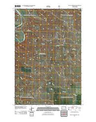 Boyce Creek West North Dakota Historical topographic map, 1:24000 scale, 7.5 X 7.5 Minute, Year 2011
