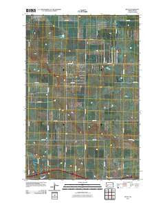 Boyle North Dakota Historical topographic map, 1:24000 scale, 7.5 X 7.5 Minute, Year 2011