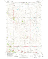 Boyle North Dakota Historical topographic map, 1:24000 scale, 7.5 X 7.5 Minute, Year 1973