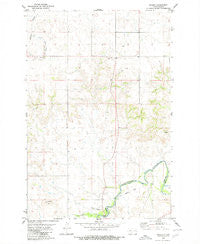 Breien North Dakota Historical topographic map, 1:24000 scale, 7.5 X 7.5 Minute, Year 1980