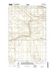 Bremen North Dakota Current topographic map, 1:24000 scale, 7.5 X 7.5 Minute, Year 2014