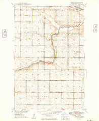 Bremen North Dakota Historical topographic map, 1:24000 scale, 7.5 X 7.5 Minute, Year 1949
