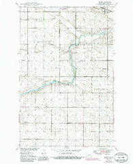 Bremen North Dakota Historical topographic map, 1:24000 scale, 7.5 X 7.5 Minute, Year 1948