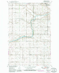 Bremen North Dakota Historical topographic map, 1:24000 scale, 7.5 X 7.5 Minute, Year 1948