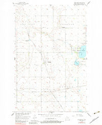 Brinsmade North Dakota Historical topographic map, 1:24000 scale, 7.5 X 7.5 Minute, Year 1956