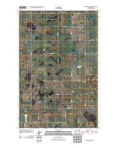Brinsmade SW North Dakota Historical topographic map, 1:24000 scale, 7.5 X 7.5 Minute, Year 2011