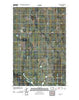 Brocket North Dakota Historical topographic map, 1:24000 scale, 7.5 X 7.5 Minute, Year 2011
